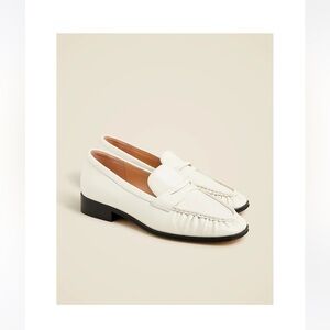J.Crew Size 12 White Loafers